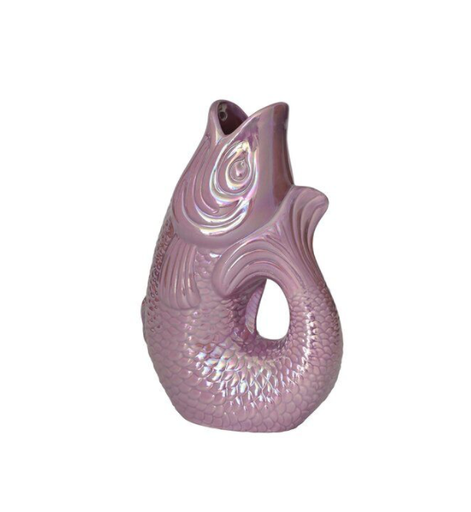 Vase Poisson Gift Company Violet Rainbow