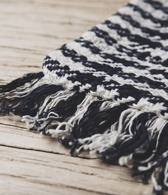 Pochette Pied de Poule (petit modèle) Caravane