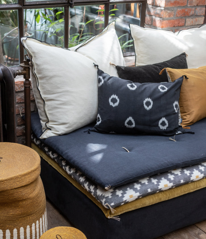 Housse de coussin Kiran Caravane (40x55)