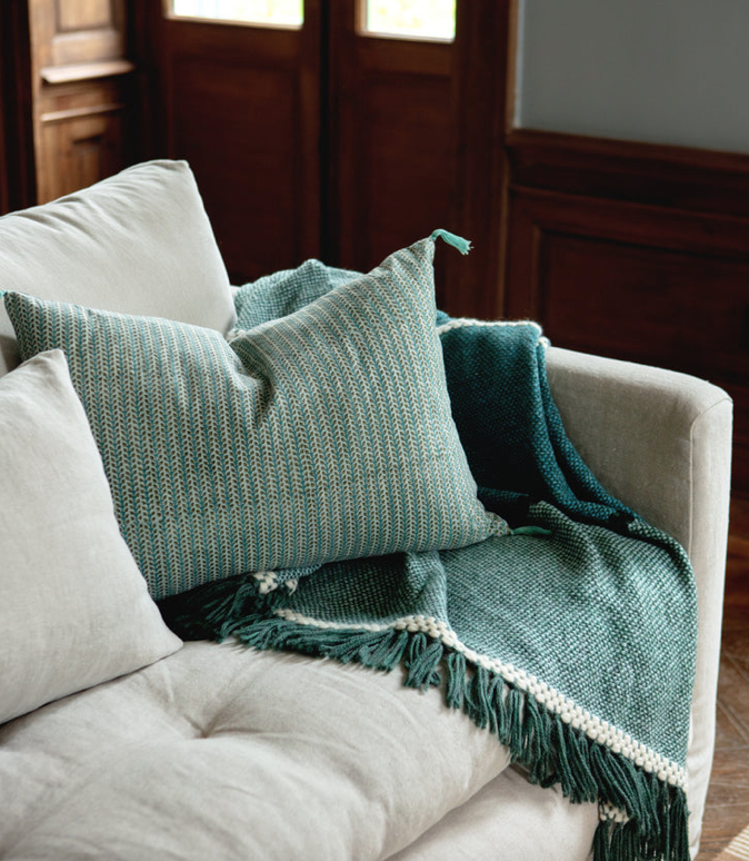 Housse de coussin Imprimé Caravane (50x70)