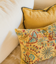 Housse de coussin Papilio Brodée Caravane (40x55)