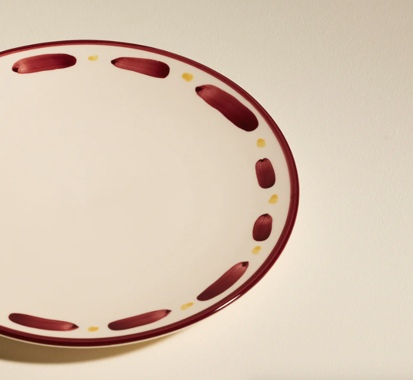 Assiettes Aura Carmin Maison Sarah Lavoine (lot de 6)