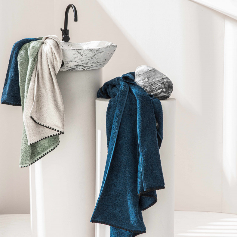 Serviette de bain Eponge Issey Haomy