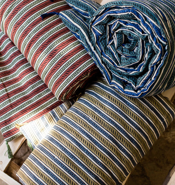 Sofa Cover (Imprimé Raana) Caravane