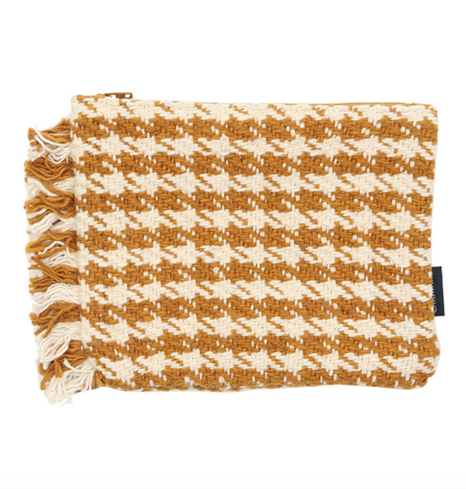 Pochette Pied de Poule (petit modèle) Caravane