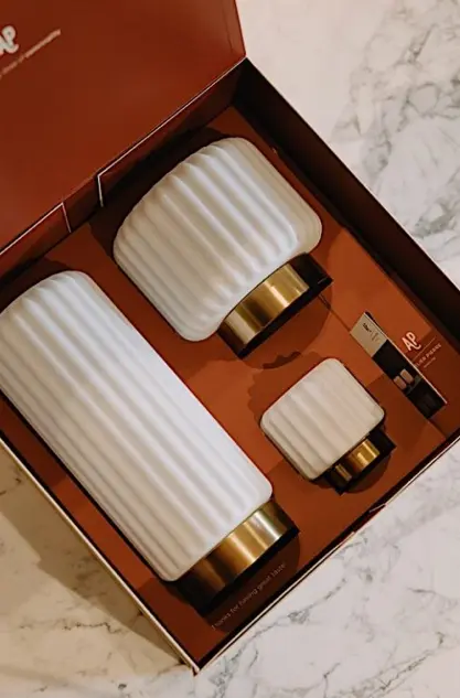 Coffret Lampes Dentelles (set de 3)