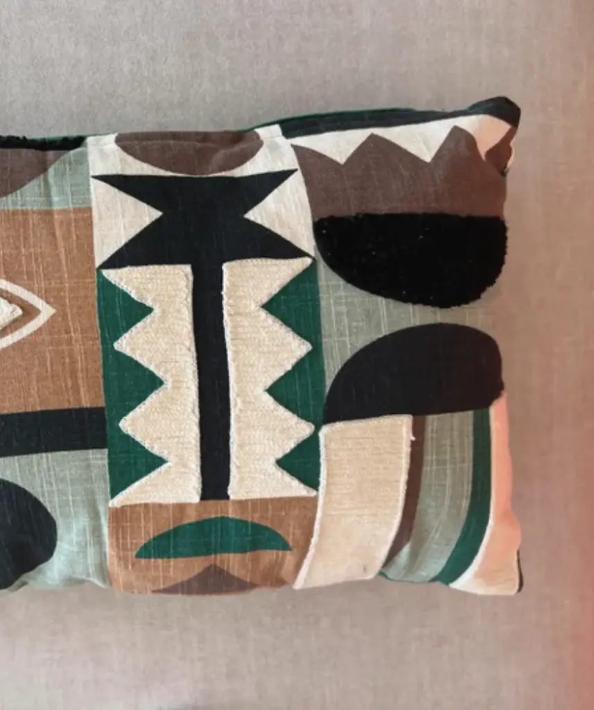 Coussin Ethnique (vert)