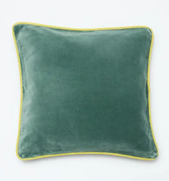 Coussin Velours (45x45) bicolore