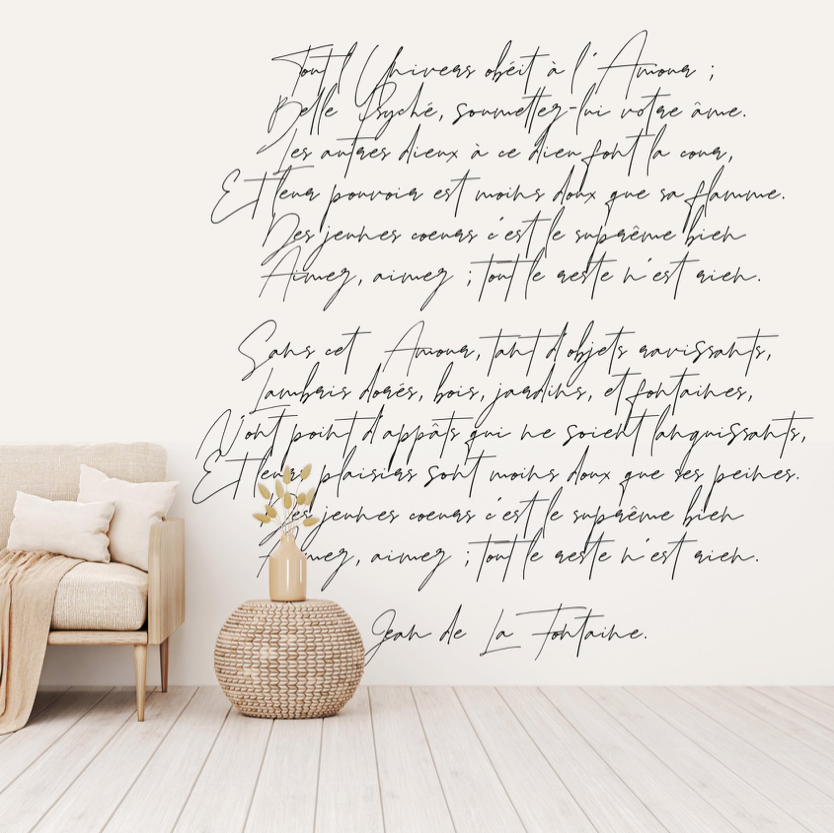 Papier Panoramique Poème Calligraphie Koppel