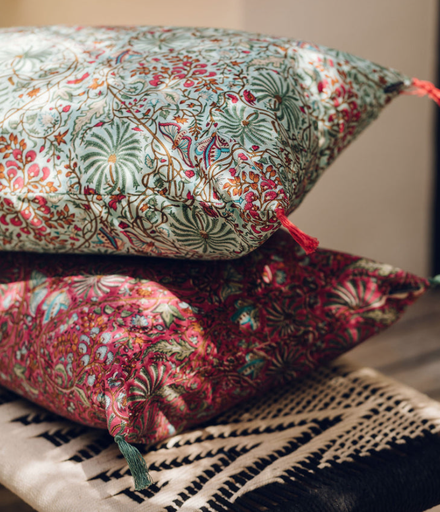 Housse de coussin Imprimé Caravane (50x70)