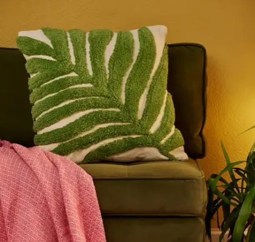Coussin Feuille