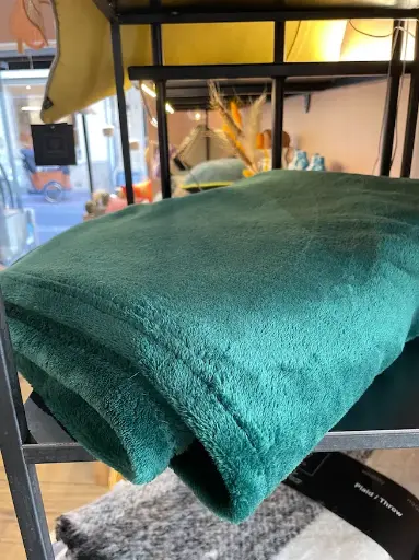 Plaid / Couvre Lit (vert)