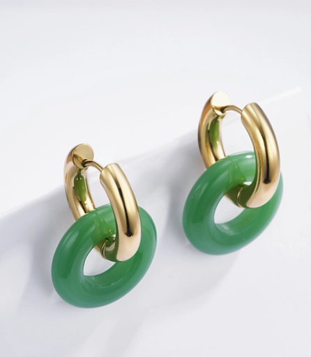 Boucles d'oreilles DOUBLES CREOLES
