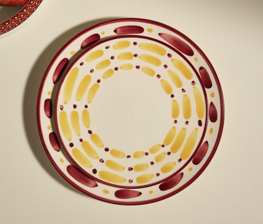 Assiettes Aura Carmin Maison Sarah Lavoine (lot de 6)