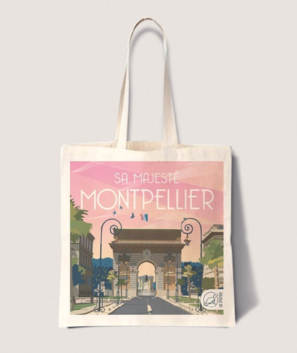 Tote Bag Montpellier La Loutre