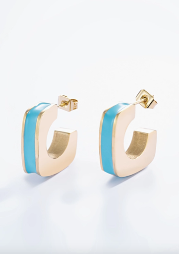 Boucles d'oreilles CARRE