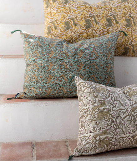 Housse de coussin Imprimé Caravane (40x55)