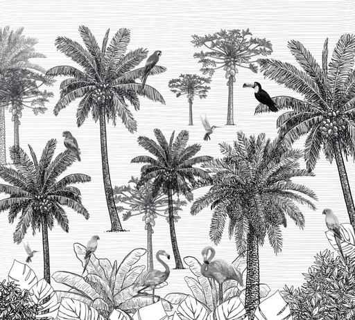 Papier Panoramique Palmiers Koppel