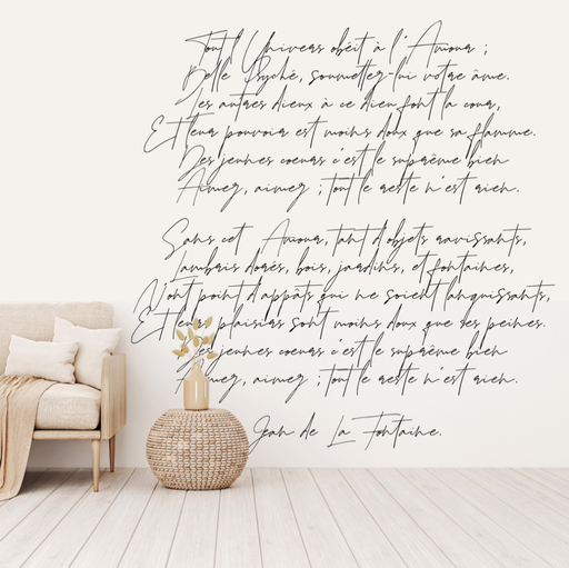 Papier Panoramique Poème Calligraphie Koppel