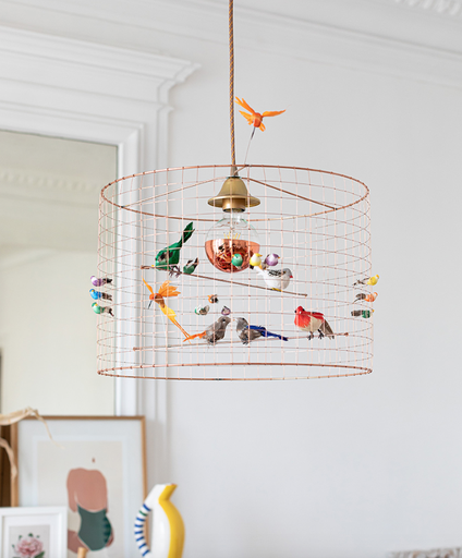 Suspension Petite Volière Mathieu Challières