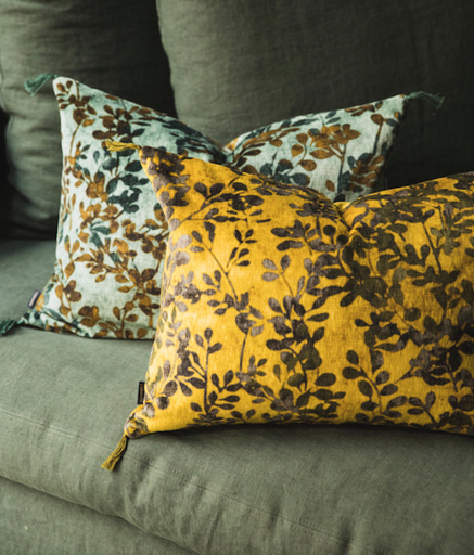 Housse de coussin Foglia Caravane (40x55)