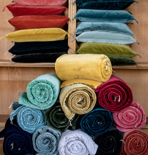 Sofa Cover (Velours Lavé) Caravane