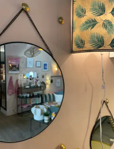 Miroirs Ronds Noirs